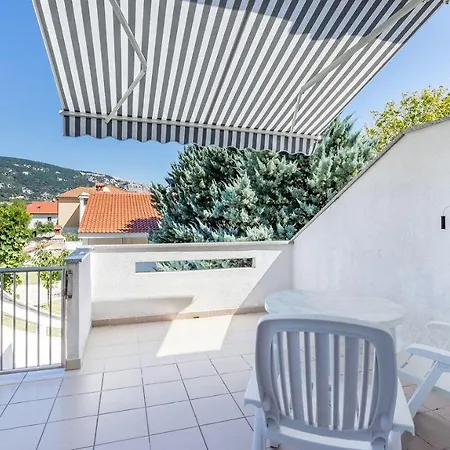 Grosse Terrasse 200 Meter Zum * Baška
